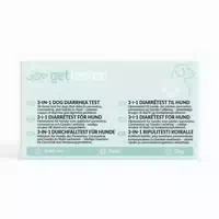Gettested 3 in 1 Durchfall Test für Hunde Cpv Ccv Giardia Ag