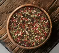 Bunter Pfeffer Ganz mit Rosa Pfeffer Aromatisch Würzig Vielseitig für Mühle und Küche Mixed Peppercorns With Pink Pepper Insider Glas Style 200 ml