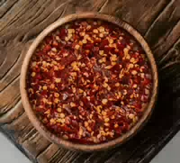 Chili Flocken, Chillies Geschrotet Schöne Farbe Chili Gewürz Spicy Gewürz Kaufen Chili Flakes Insider Glas Style 200 ml