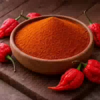 El Diablo Carolina Reaper Chili Gemahlen, Extrem Scharfes Gewürz, 2 200 000 Scoville Carolina Reaper Chili Powder Insider Glas Style 200 ml