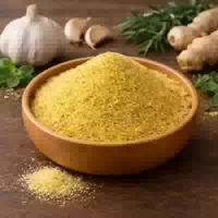 Ingwer Knoblauch Salz Mediterrane Spezialität Würzig Fein Abgestimmt für Fisch Fleisch und Gemüse Ginger Garlic Salt Beutel