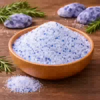 Per Blaues Saphirsalz Blue Salt Blausalz Grobes Dekorsalz mit Intensiver Farbe für Küche und Präsentation Blue Salt Decorative Beutel