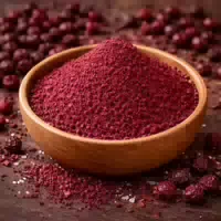 Sumach Gemahlen, Sumac, Essigbaumgewürz Mit Fruchtig Säuerlichem Aroma Für Küche Und Salate Ground Sumac Beutel