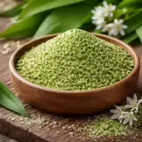 Verführerische Bärlauchsalz Fein Sinnliches Gewürz für Besondere Genussmomente Aromatische Würze mit Bärlauch Wild Garlic Salt Beutel