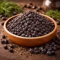 Wacholderbeeren Ganz Hoch Aromatisch Ideal für Gin Würzig Süßlich Pfeffrig Vielseitig Juniper Berries Whole Insider Glas Style 200 ml