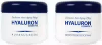 Hyaluron Antifalten Aufbaucreme und Feuchtigkeitscreme 2 X 125 ml
