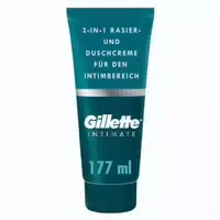 Gillette Intimate Reinigungs und Rasiercreme für den Intimbereich