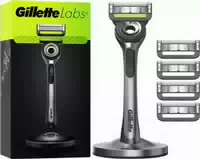 Gillette Labs, Rasierer mit Reinigungs Element, 1 Griff 5 Klingen