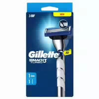 Gillette Mach3 Turbo Rasierer 1 Ersatzklingen