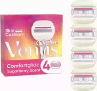 Gillette Venus Comfortglide Festival Rasierer Klingen X4