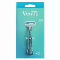 Gillette Venus Smooth Rasierer 2 Ersatzklingen