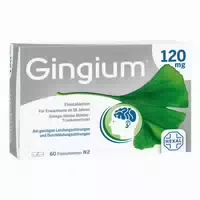 Gingium 120 mg 60 st Filmtabletten