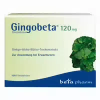 Gingobeta 120 mg Filmtabletten 50 st Filmtabletten