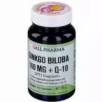 Gall Pharma Ginkgo Biloba 160 mg Q 10 Gph