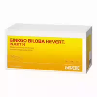 Ginkgo Biloba Hevert Injekt N Ampullen 100x2 Ml