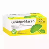 Ginkobil Ratiopharm 120mg mit Ginkgo Biloba 60 st