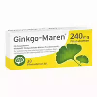 Ginkgo Maren 240mg 30 St Filmtabletten