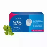 Ginkgo Biloba Stada 240 Mg Bei Gedächtnis Und Konzentrationsstörungen Jetzt 15% Mit Dem Code Stada15 Sparen