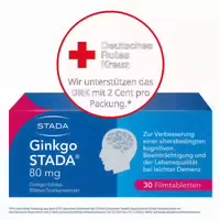 Ginkgo Biloba Stada 80 mg bei Gedächtnis und Konzentrationsstörungen
