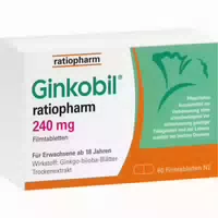 Ginkobil Ratiopharm 80 mg 60 st Filmtabletten