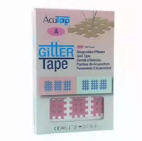 Gitter Tape Acutop Akupunkturpflaster 2x3 Cm Pink