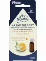 Glade Aromatherapy Essential Oils Duft Diffuser Pure Happiness Nachfüller Orange