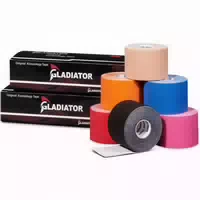 Gladiator Sports Kinesiotape 6 Rollen