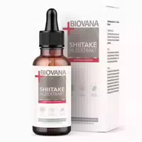 Biovana Shiitake Pilze Extrakt mit Vitamin C 50 ml