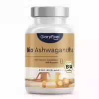 Gloryfeel Bio Ashwagandha Hochdosiert Mit 1980mg Je Tagesdosis 660mg Pro Kapsel