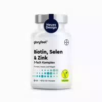Gloryfeel Biotin 400 Zink Selen Tabletten