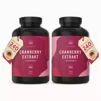 True Nature Cranberry Extrakt Kapseln Vitamin C 6% Proanthocyanidine