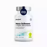 Gloryfeel Schwarzer Maca 20:1 Extrakt l Arginin 120 st