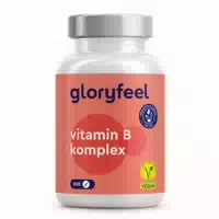 Vitamin B Komplex Tabletten 200 Stück 7monate 8 B Vitamine in 1 Tablette B1,2,3,5,6,7,9,12