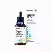 Gloryfeel Vitamin D3 K2 K2vital von Kappa Tropfen