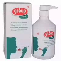 Gloup Zero Medikamenteneinnahme Gel Himbeere 500 ml Gel