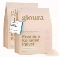 Gloura Premium Kollagen Hydrolysat Pulver Typ 1 & 3 Für Schöne Haut, Haare & Nägel
