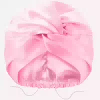 Glov Doppellagige Anti Frizz Schlafhaube aus Satin, Rosa