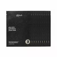 Glowt Seoul Glow Skin Gold Flakes Sheet Mask 10pcs 27g