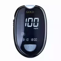 Gluco Check Gold Blutzuckermessgerät Set mg dl
