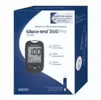 Gluco Test Duo Pro Set Blutzuckermessgerät Mg Dl