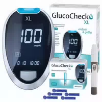 Glucocheck Xl Blutzuckermessgerät Mg Dl 60 Teststreifen