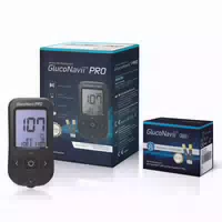 Gluconavii Pro Blutzuckermessgerät Kombiset Mit Teststeifen Mmol L