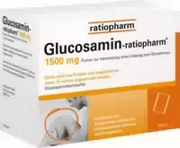 Glucosamin Ratiopharm 1500mg 90 st Pulver zur Herstellung einer Lösung zum Einnehmen
