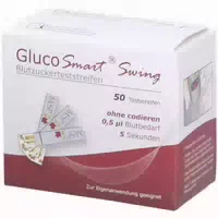 Glucosmart Swing Blutzuckerteststreifen 50 Teststreifen