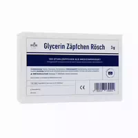 Glycerin Zäpfchen Rösch 3 g gegen Verstopfung 100 st Suppositorien