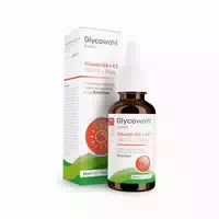Glycowohl Vitamin D3 1000 I E K2 30 Μg für die Knochen