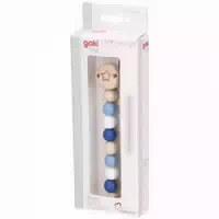 Goki Schnullerkette Blauer Stern