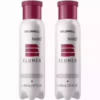 Goldwell Elumen Na@2 Naturasch, Schwarz Lock Versieglung Set