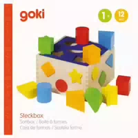 Goki Sort Box Steckbox aus Holz