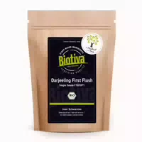 Biotiva Darjeeling First Flush Ftgfop1 Schwarztee Bio 250 G